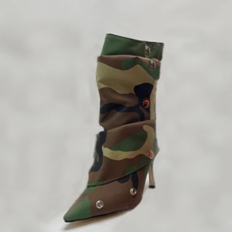 Metallic Muse High Heels