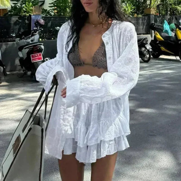 Soft Vale Casual Dress