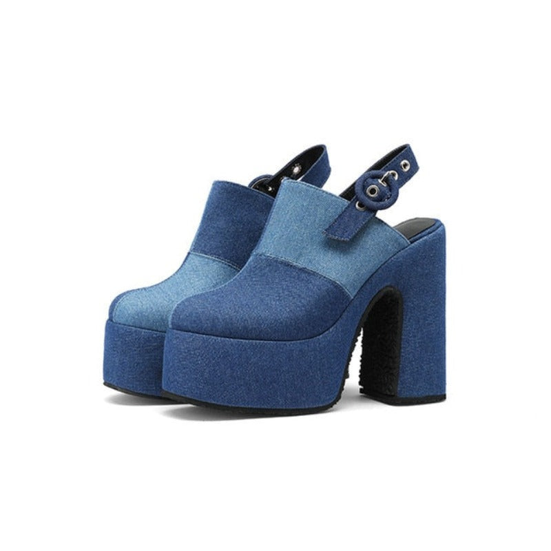Rico Denim High Heels