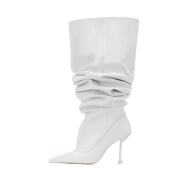 GlossAura High-Heeled Boots